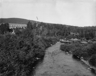 Ammonoosuc River and Twin Mountain House, White Mountains, c1901. Creator: Unknown.