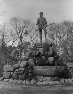 Statue of Capt. Parker, Lexington, Mass., c1902. Creator: Unknown.