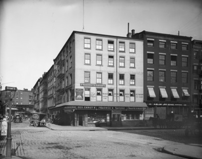 Fraunce's Tavern, Broad and Pearl Streets, New York, between 1890 and 1906. Creator: Unknown.