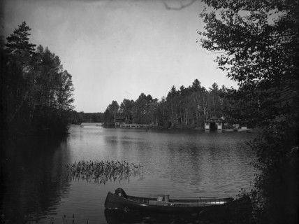 Outlet, Upper St. Regis Lake, Adirondack Mountains, The, c1903. Creator: Unknown.