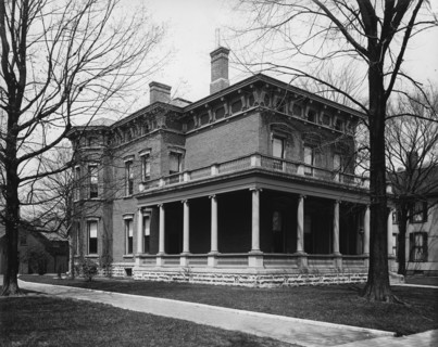 Pres[ident] Harrison House, North Delaware Street,Indianapolis, Ind., c1904. Creator: Unknown.