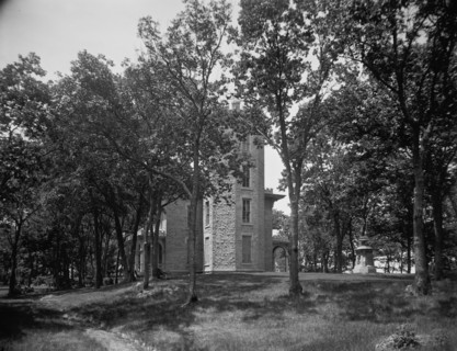 Jay Cooke's residence on Gibraltor [sic], Put-in-Bay, between 1880 and 1899. Creator: Unknown.