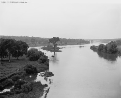 Fox River near Geneva, Ill., c.(between 1880 and 1899). Creator: Unknown.