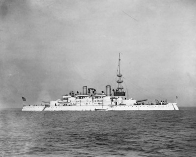 U.S.S. Oregon, between 1896 and 1901. Creator: William H. Jackson.