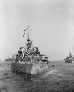 U.S.S. Oregon, between 1896 and 1901. Creator: William H. Jackson.