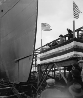 Str. Seeandbee, the christening, 1912 Nov 9. Creator: William H. Jackson.