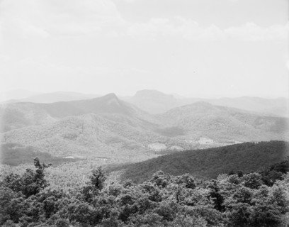 Over the mts. from Mt. Toxaway, Sapphire, N.C., between 1895 and 1910. Creator: Unknown.