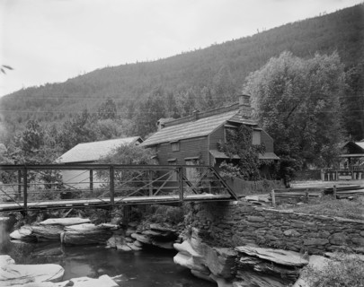 Old studio of artist Hall, near Palenville, Catskill Mts., N.Y., between 1895 and 1910. Creator: Unknown.