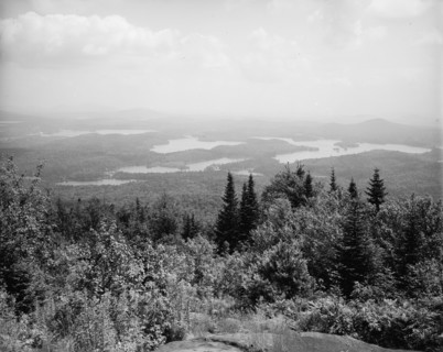 St. Regis Lakes from St. Regis Mtns., Adirondack Mts., N.Y., between 1900 and 1910. Creator: Unknown.