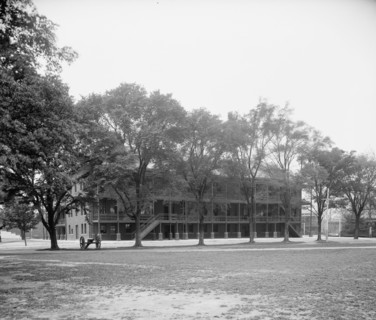 New Barracks, Fort Monroe, Va., between 1900 and 1910. Creator: Unknown.