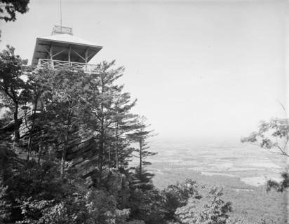High Rock Observatory, near Pen Mar Park, view looking west, Maryland, between 1900 and 1910. Creator: Unknown.
