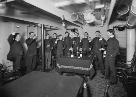U.S.S. Brooklyn, sweethearts and wives, between 1896 and 1899. Creator: Unknown.