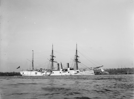 U.S.S. Chicago, between 1890 and 1901. Creator: Unknown.