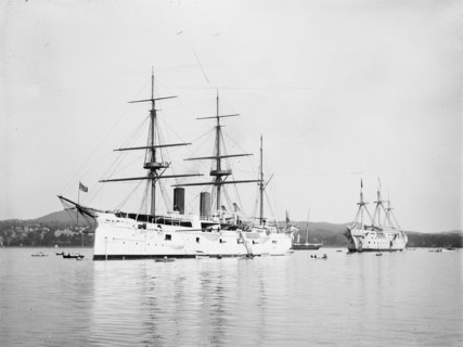 U.S.S. Chicago, between 1890 and 1901. Creator: Unknown.