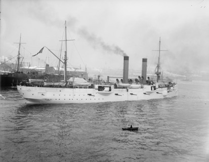 U.S.S. Chicago remodeled, between 1895 and 1901. Creator: Unknown.