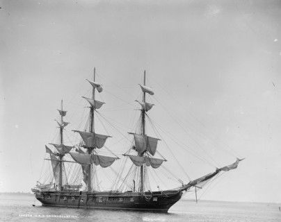 U.S.S. Constellation, between 1890 and 1901. Creator: Unknown.