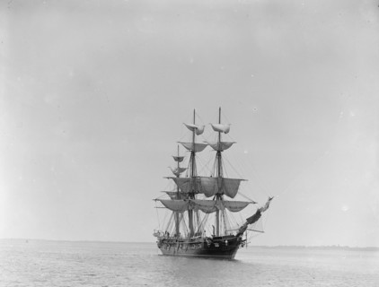 U.S.S. Constellation, between 1890 and 1901. Creator: Unknown.