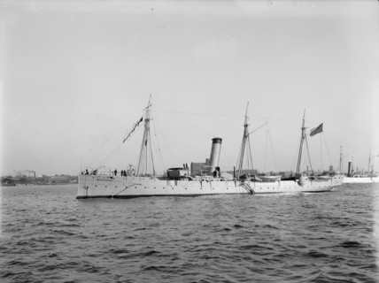 U.S.S. Dolphin, between 1885 and 1901. Creator: Unknown.