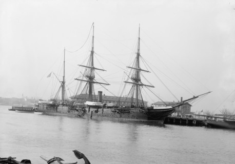 U.S.S. Enterprise, between 1890 and 1901. Creator: Unknown.