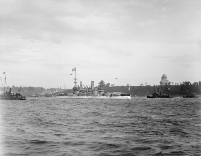U.S.S. Indiana, Dewey Naval Parade, 1899. Creator: Unknown.