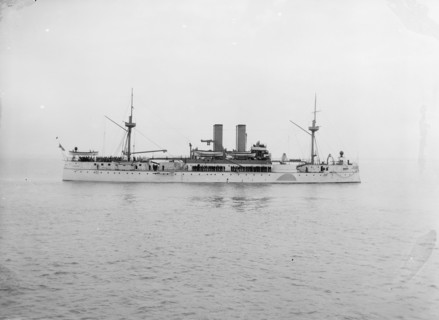 U.S.S. Maine, between 1895 and 1898. Creator: Unknown.