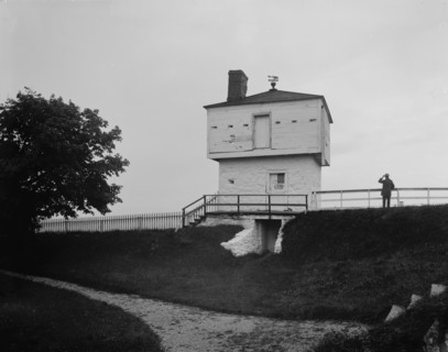 Block house [Fort Mackinac], Mackinac Island, Mich., between 1890 and 1901. Creator: Unknown.
