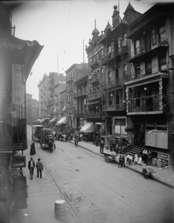 Mott St., New York, ca 1900. Creator: Unknown.