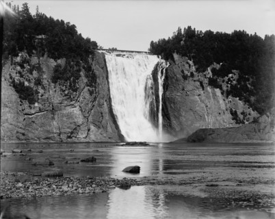 Montmorency Falls, Province of Quebec, between 1890 and 1901. Creator: Unknown.