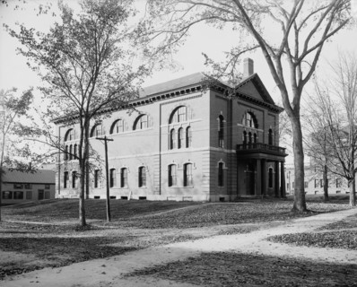 Bissell Gymnasium, Dartmouth College, ca 1900. Creator: Unknown.
