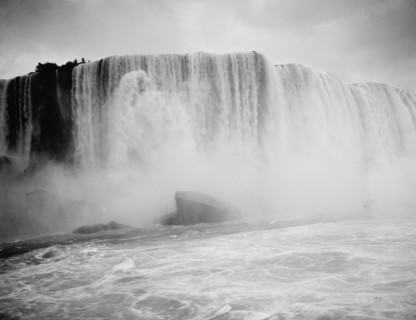 Horseshoe Fall, from Maid of the Mist, Niagara Falls, New York, ca 1900. Creator: Unknown.