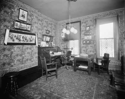 Mr. Raemick's office, Whitney Warner Publishing Co., Detroit, Mich., between 1900 and 1905. Creator: Unknown.