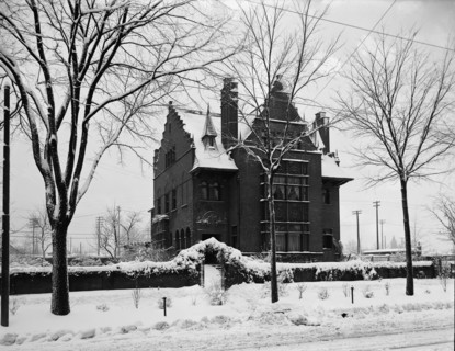 George Gough Booth residence, Detroit, Mich., between 1900 and 1905. Creator: Unknown.