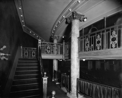 The Foyer, Temple Theatre, Detroit, Mich., between 1900 and 1905. Creator: Unknown.