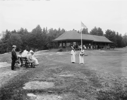Golf club house, Hotel Champlain, Bluff Point, N.Y., c.between 1910 and 1920. Creator: Unknown.