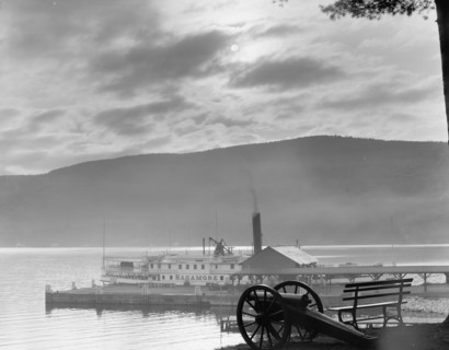 Moonlight from Old Fort William Henry, Lake George, N.Y., c.between 1910 and 1920. Creator: Unknown.