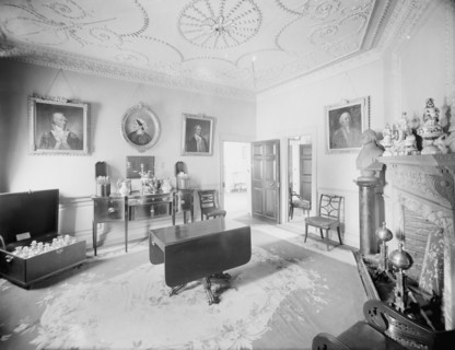 The Family dining room at Mt. Vernon, c.between 1910 and 1920. Creator: Unknown.