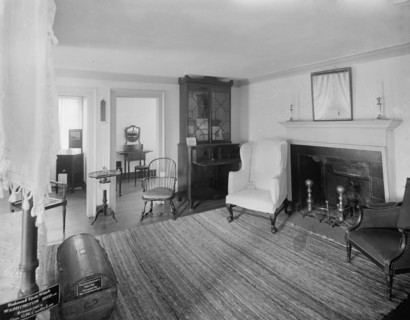 Washington's room at Mt. Vernon, c.between 1910 and 1920. Creator: Unknown.