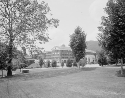 The Homestead (east front), Virginia Hot Springs, c.between 1910 and 1920. Creator: Unknown.
