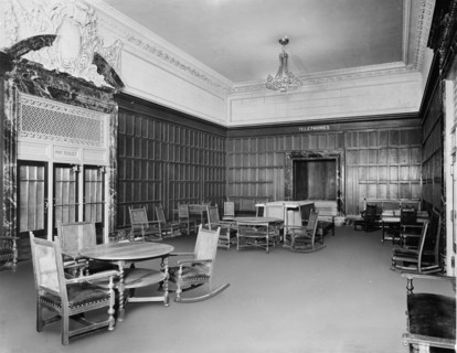 Ladies' room, Grand Central Terminal, N.Y. Central Lines, New York, c.between 1910 and 1920. Creator: Unknown.