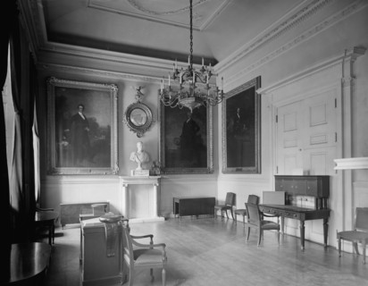 Governor's room, City Hall, New York, c.between 1910 and 1920. Creator: Unknown.