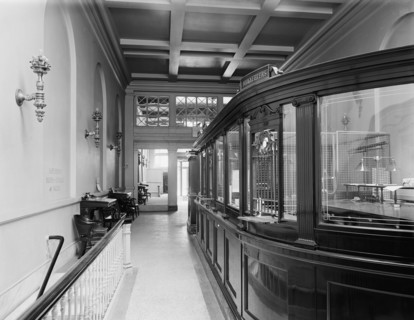 General view looking towards front, 34th St. National Bank, New York City, between 1900 and 1910. Creator: Unknown.