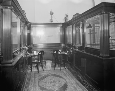 Ladies' dept., 34th St. [Thirty-fourth Street] National Bank, New York City, between 1900 and 1910. Creator: Unknown.