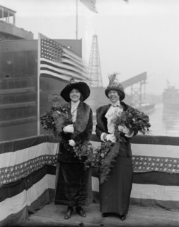 Strs. A.D. MacTier and F.P. Jones, sponsors, 1913 Mar 8. Creator: Unknown.