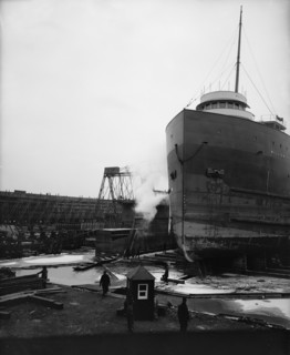 Floating dry dock, Great Lakes Engineering Works, 1906. Creator: Unknown.