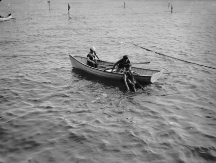 Saving a life, between 1900 and 1905. Creator: Unknown.