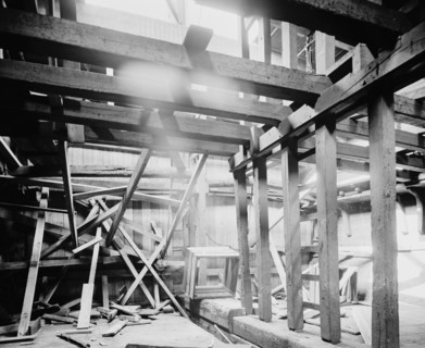 Str. John Craig showing temporary bulk-head, between 1900 and 1905. Creator: Unknown.