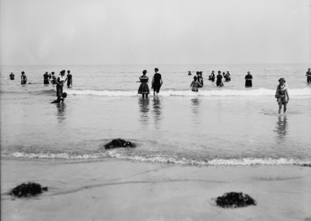 Surf bathing, between 1900 and 1905. Creator: Unknown.