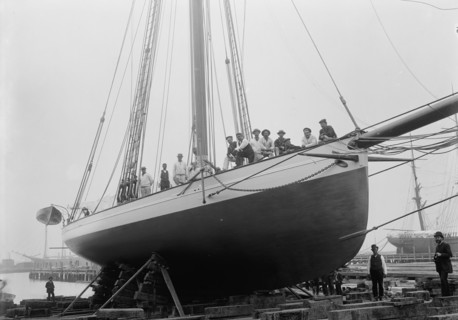Mayflower, 1886. Creator: John S Johnston.