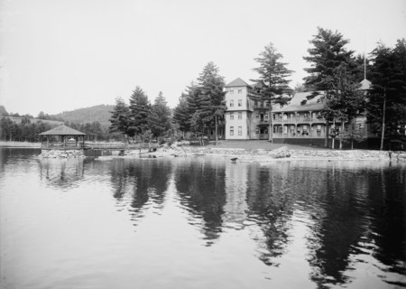 Pine Grove Springs Hotel, Lake Spofford, N.H., between 1900 and 1905. Creator: Unknown.