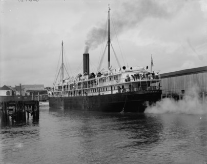 Clyde steamer Araphoe [sic], Charleston, S.C., between 1900 and 1910. Creator: Unknown.